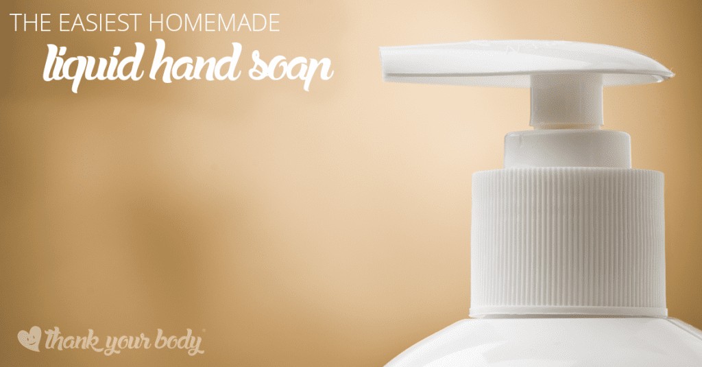 Homemade Liquid Hand Soap Recipe Frugal, Natural, Easy.