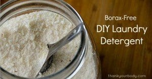 Borax-Free Laundry Detergent from www.thankyourbody.com
