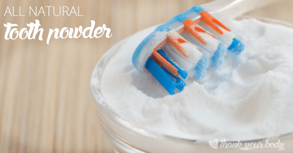 DIY All Natural Tooth Powder